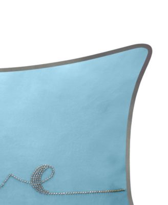 Celebrations Beaded Love Lumbar Decorative Pillow, 12" x 18"