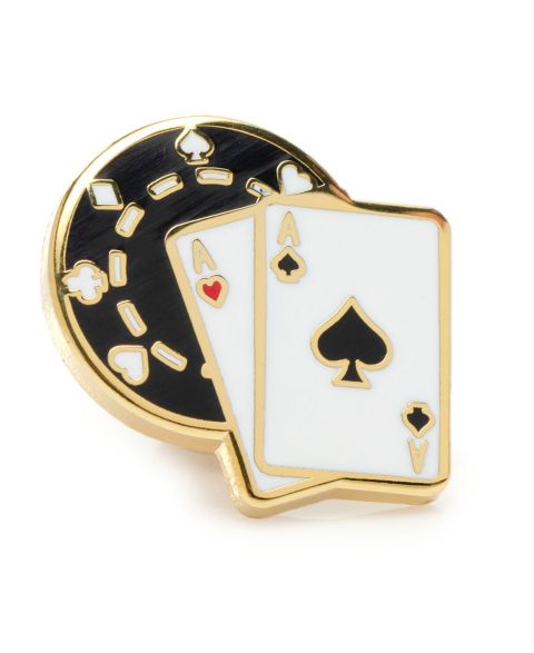 Мужские аксессуары Cufflinks Inc. Poker Lapel Pin