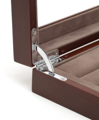 Men&#39;s Espresso Cufflinks Collector&#39;s Case