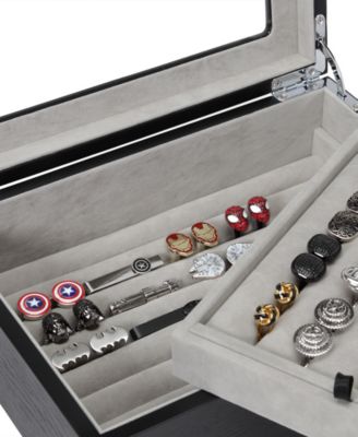 Men&#39;s Onyx Cufflinks Collector&#39;s Case