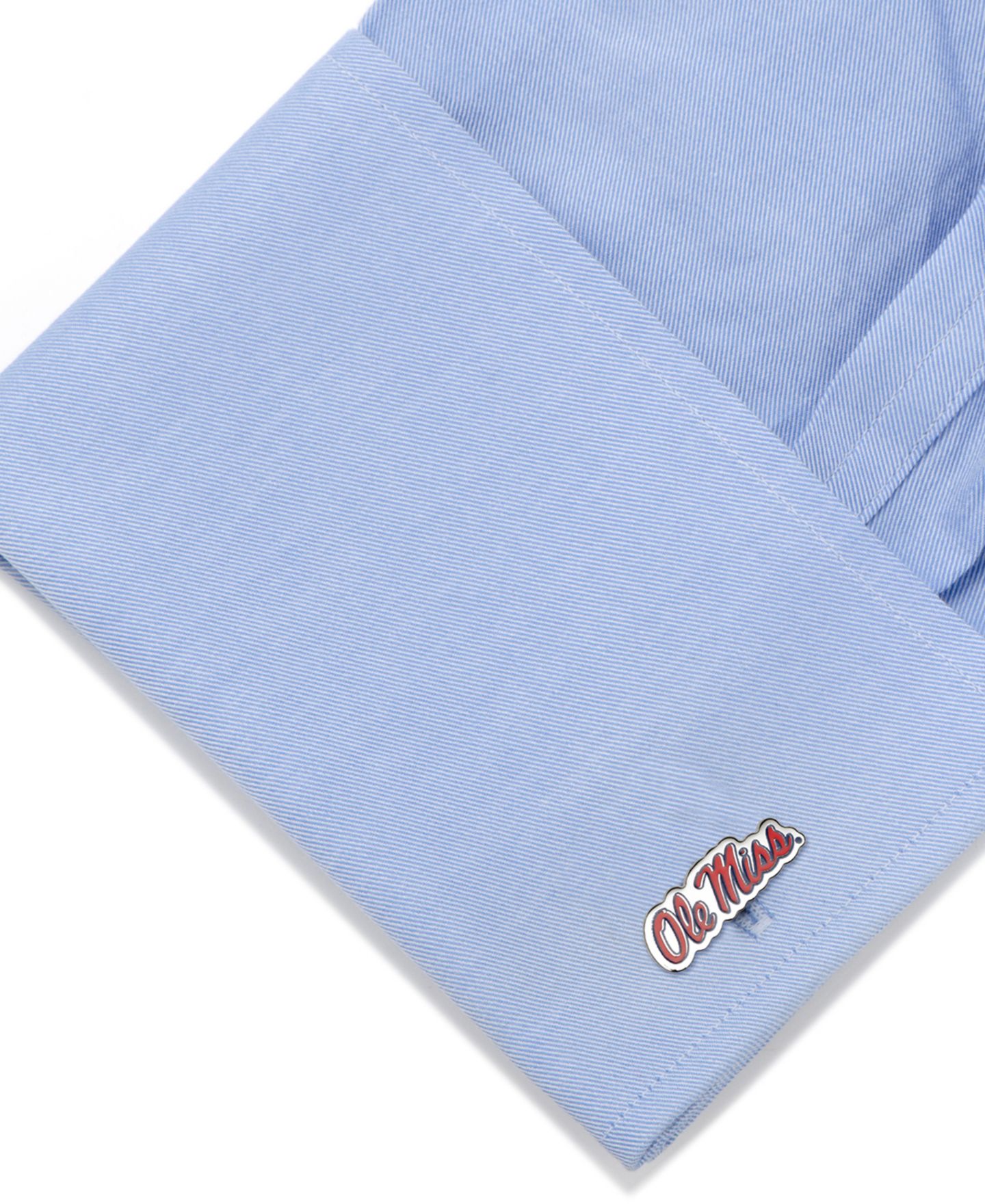 Мужские запонки NCAA Ole Miss University Rebels Cufflinks — фото 2