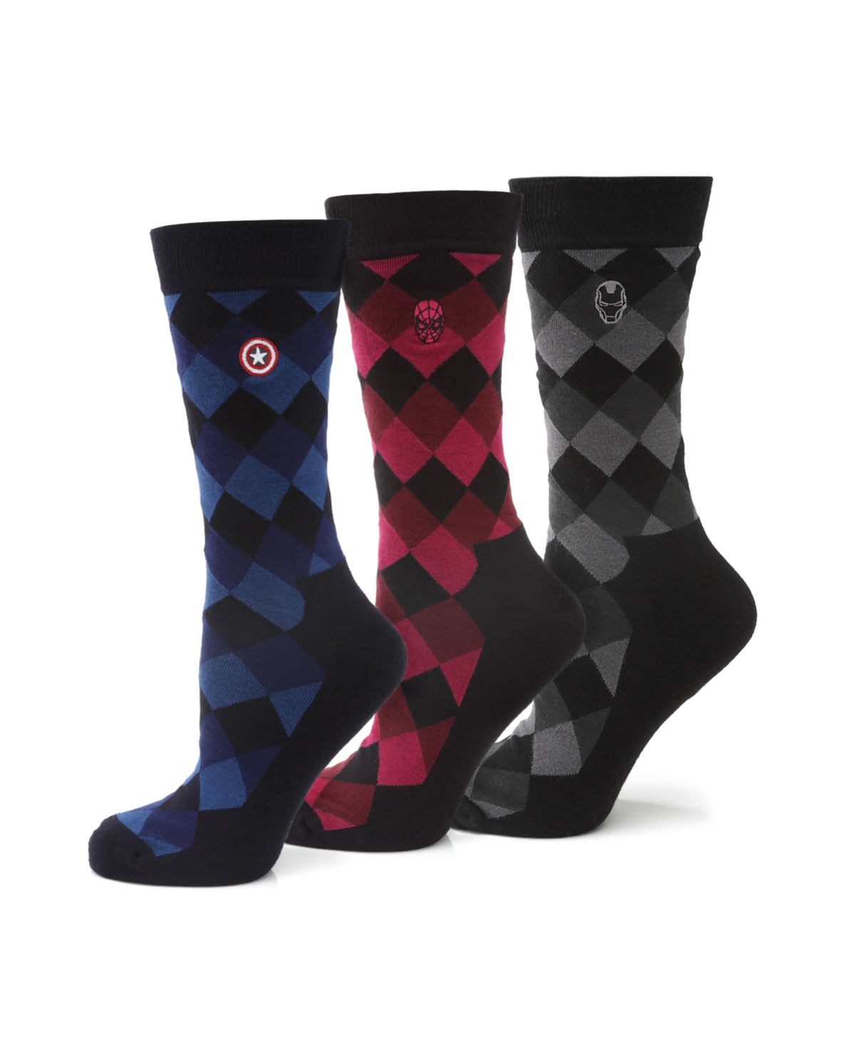 Men's Argyle Socks Gift Set, Pack of 3 - Multi