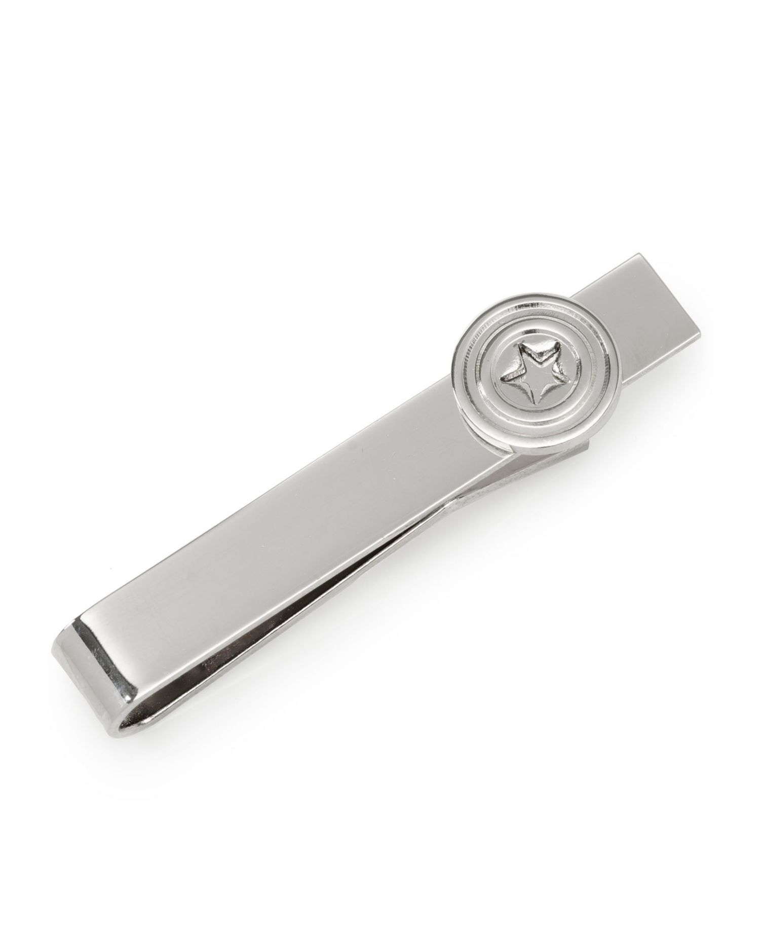 Men's Captain America Hidden Message Tie Bar