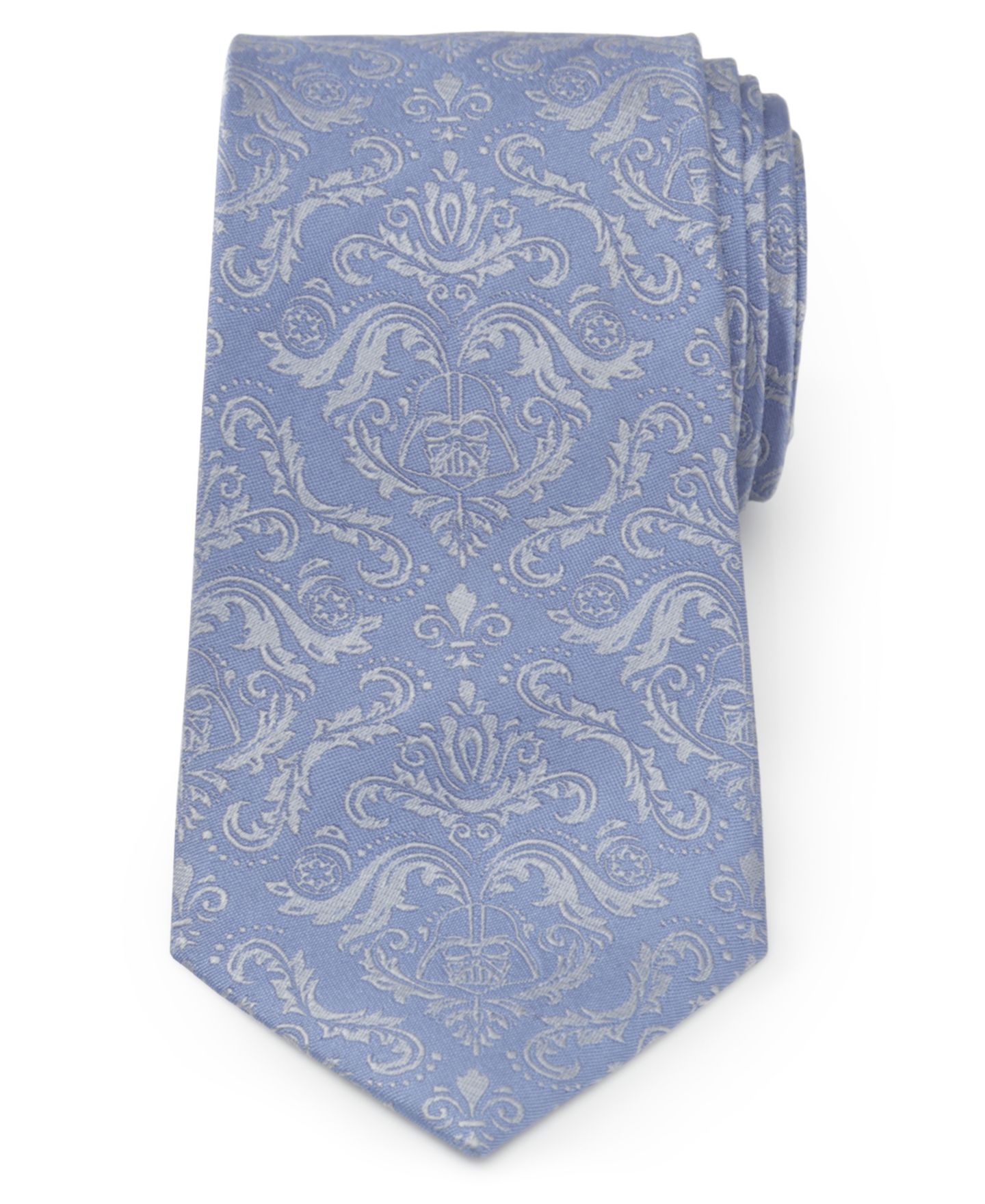 Мужские галстуки Star Wars Damask Darth Vader Tie, цвет: Синий — фото 2
