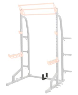 Bar Holder Attachment for Power Racks and Cages - Barbell Storage, Impact Resistant Coating, SF-XFA003