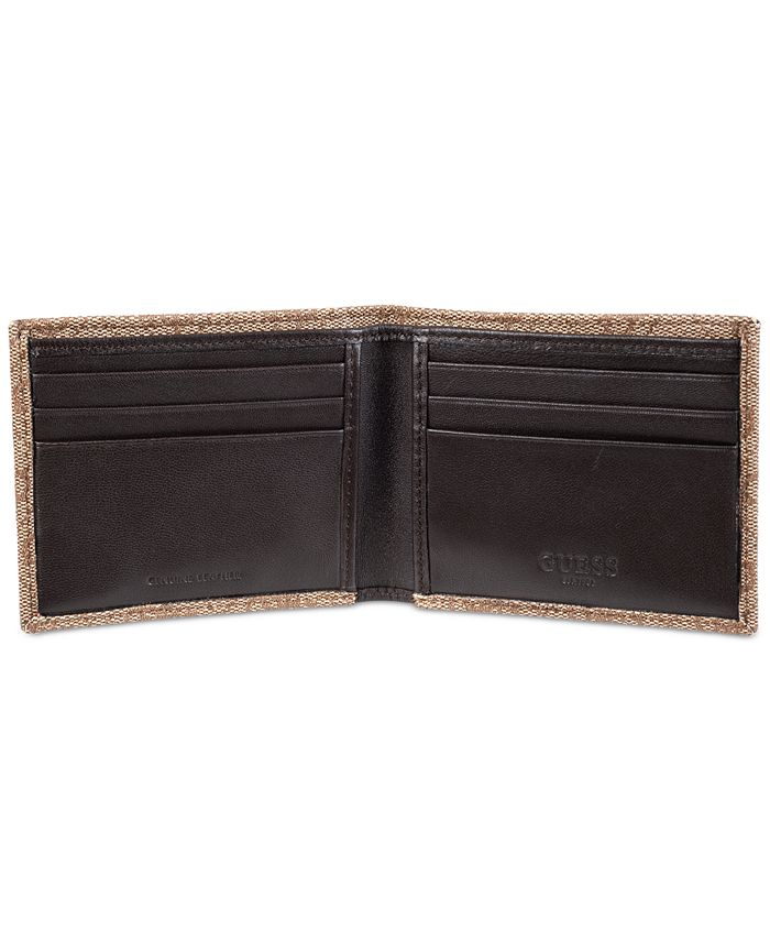 GUESS Men's RFID Quatro-G Bifold Wallet - Macy's