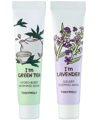 TONYMOLY - 2-Pc. Day & Night Wash-Off Mask Set