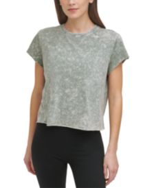 Sport Women's Cotton Acid-Wash T-Shirt