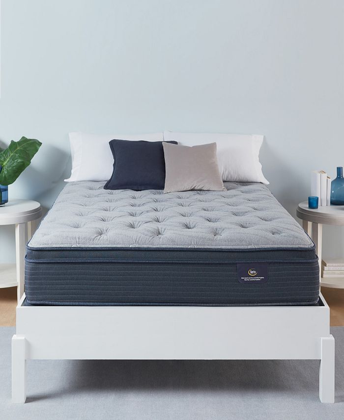 Serta Luxe Grandmere 14" Plush Pillow Top Mattress Queen Macy's