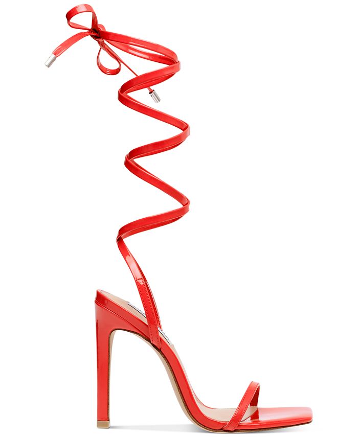 Steve Madden Women's Uplift Ankle-Tie Sandals & Reviews - Sandals ...