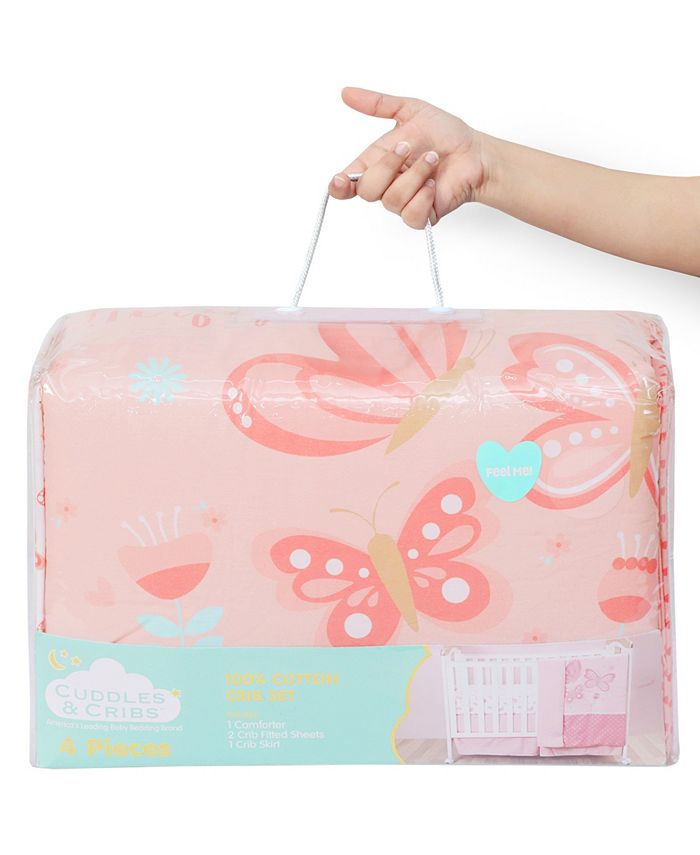 Cuddles & Cribs Nursery 4 Piece Bedding Crib Set Macy's