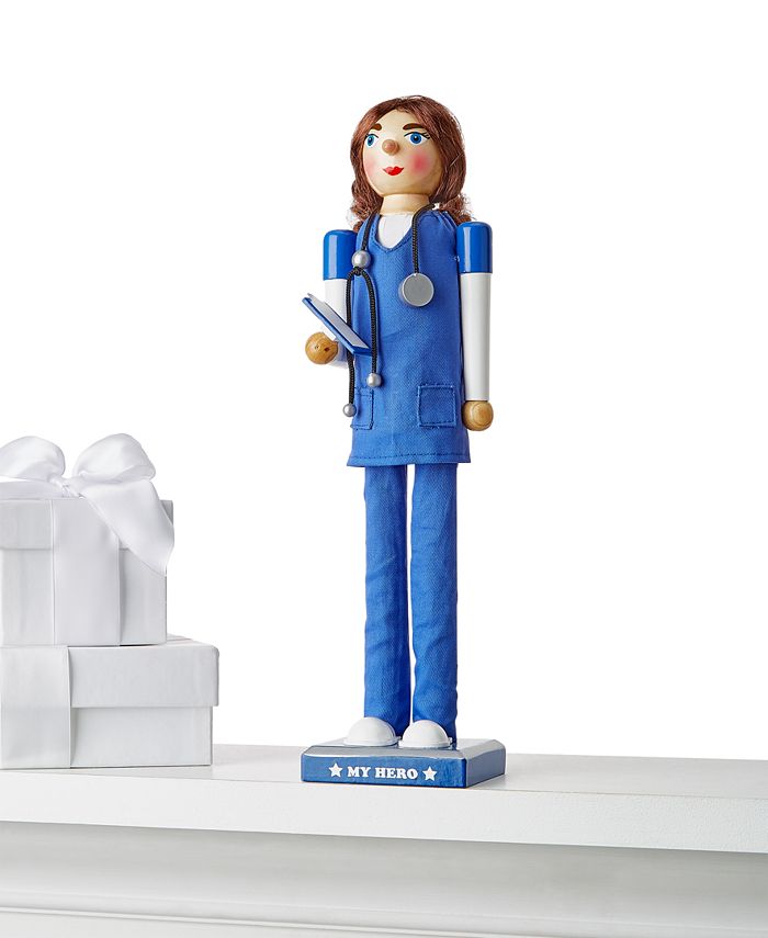 Nurse nutcracker figurine new arrivals