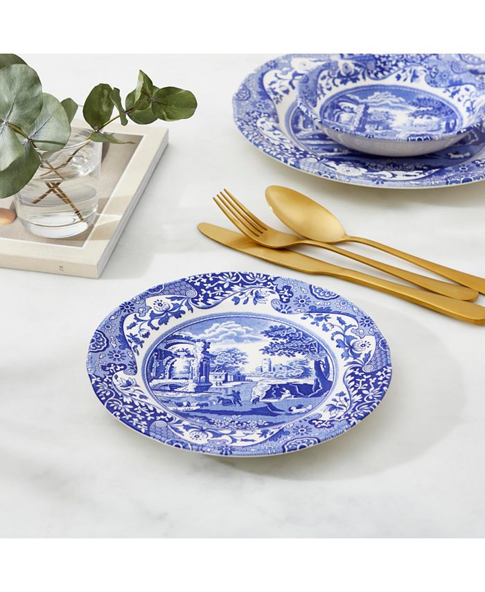 Spode Dinnerware, Blue Italian Collection Macy's