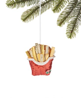Holiday Lane - Foodie & Spirits Sequined Fries Ornament