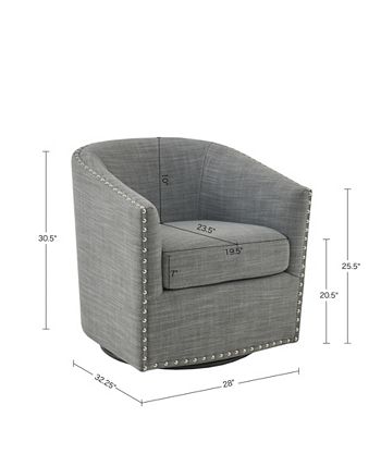 Madison park shop swivel chair