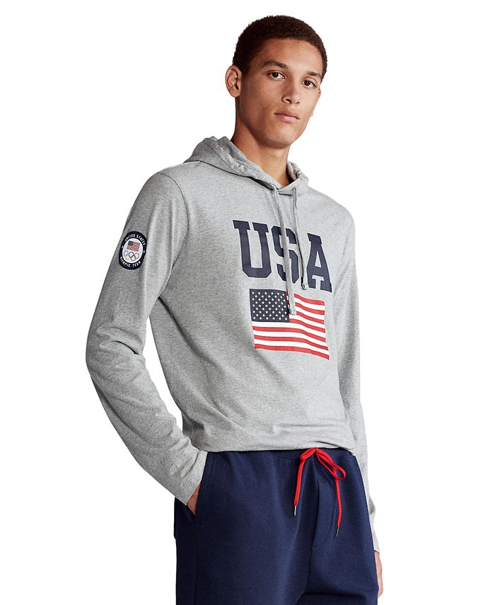Polo Ralph Lauren Men's Team USA Hooded T-Shirt & Reviews - T-Shirts - Men  - Macy's