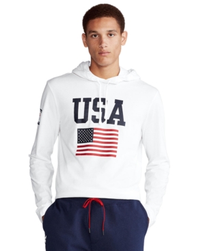 Polo Ralph Lauren Men's Team Usa Hooded T-Shirt