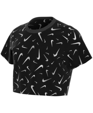 Nike Big Girls Sportswear Cropped T-shirt