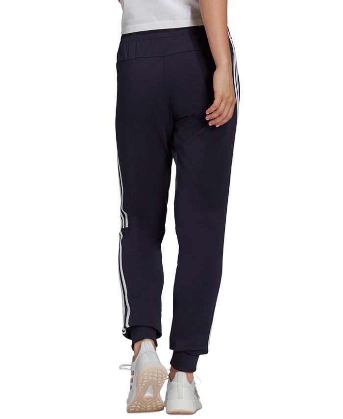 essentials single jersey tapered cuff pants
