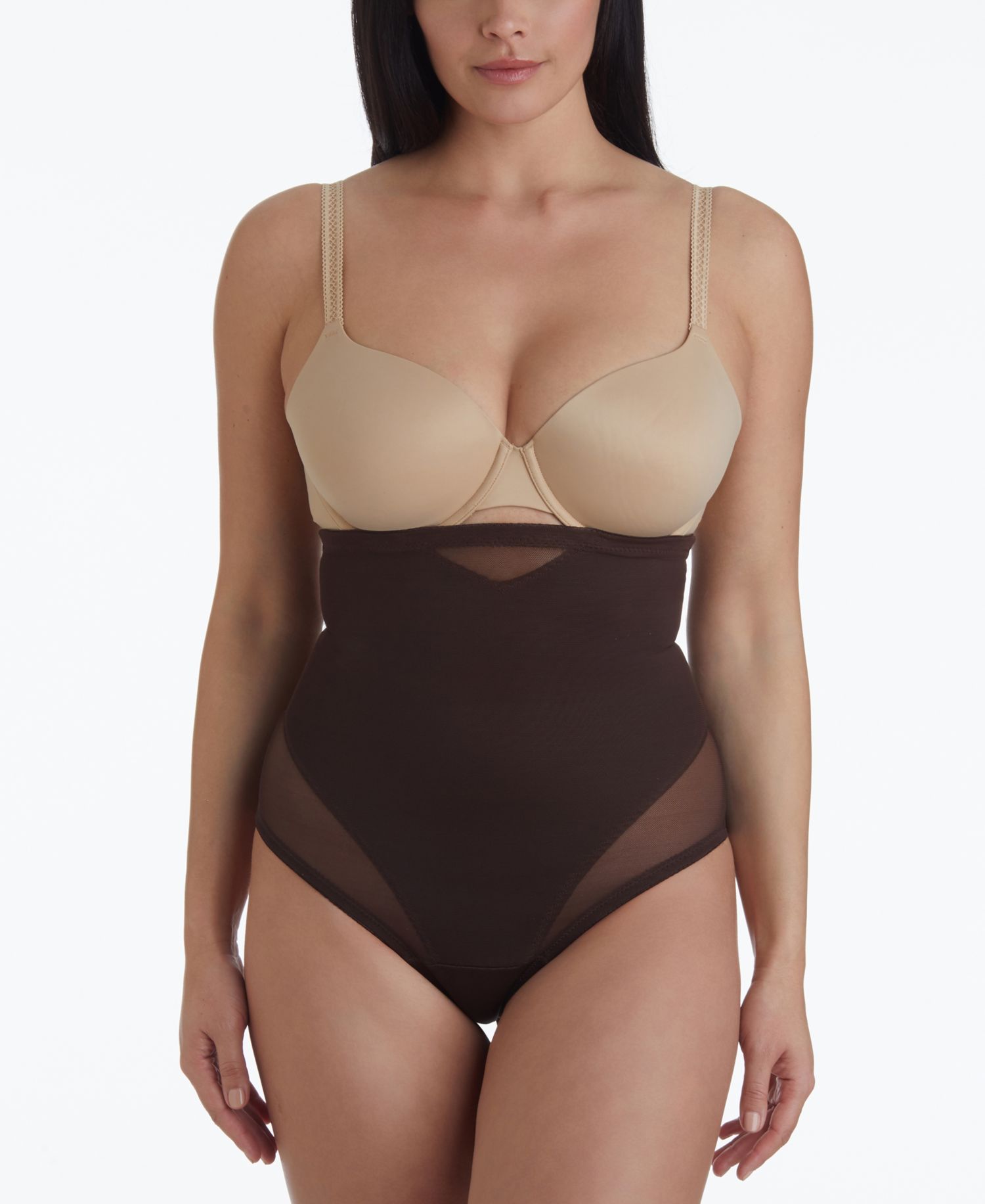 Women's Sexy Sheer Extra Firm High-Waist Thong 2778