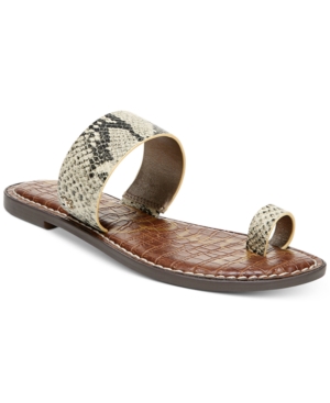 Sam Edelman Women's Gorgene Toe-Ring Sandals Women's Shoes
