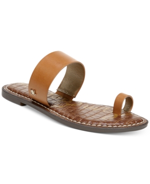 Sam Edelman Women's Gorgene Toe-Ring Sandals Women's Shoes