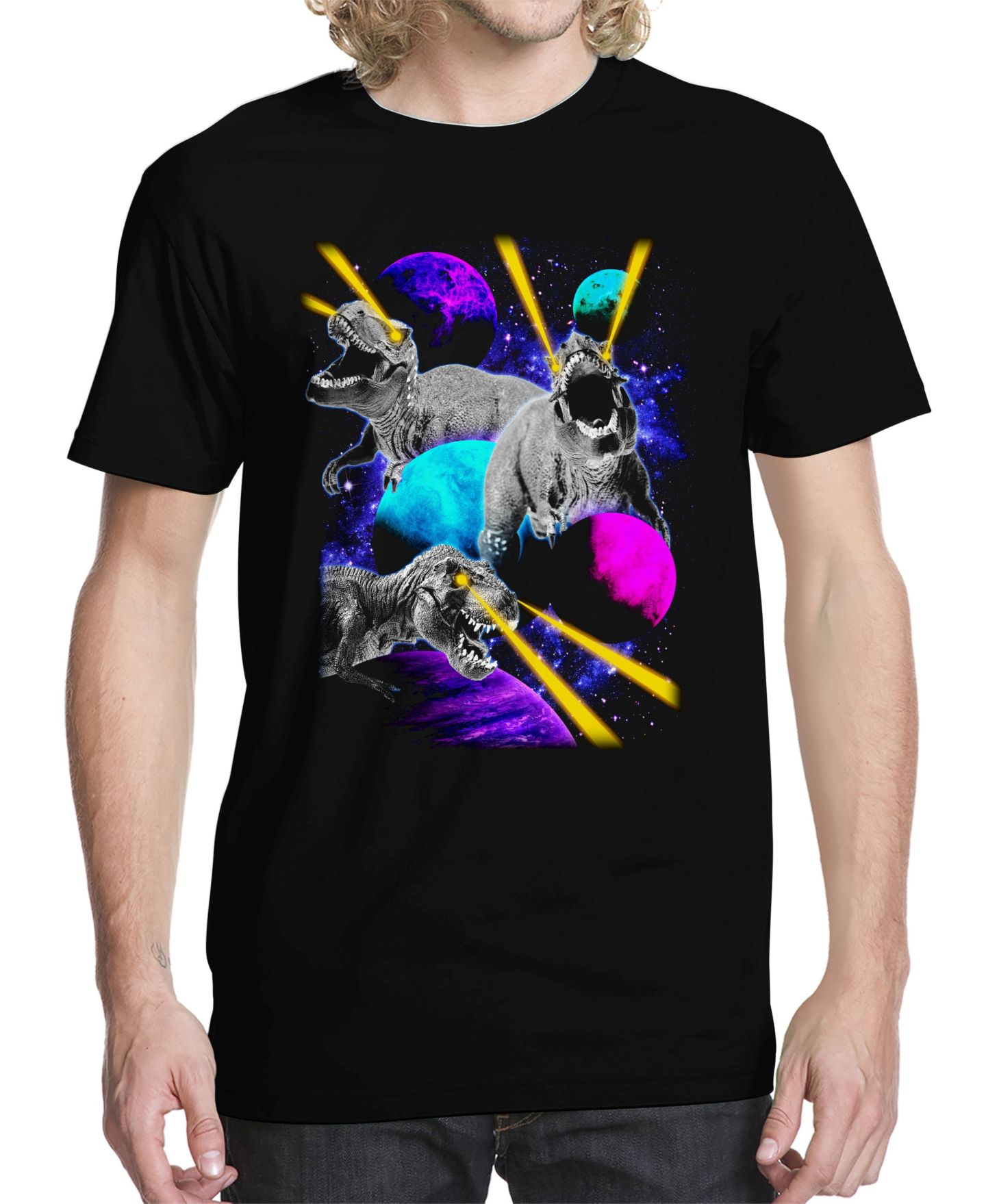 Мужская футболка Buzz Shirts Rex Galaxy Graphic — фото 1