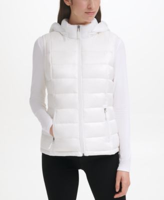 white puffer vest womens