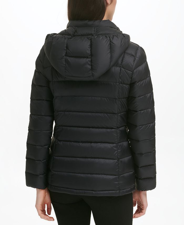 Charter Club Women's Packable Hooded Down Puffer Coat, Created for Macy