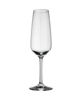 Voice Basic Flute Champagne Glasses, Set of 4
