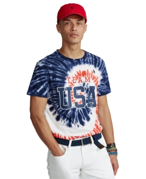 Polo Ralph Lauren Men's Team Usa Tie-Dye Jersey T-Shirt