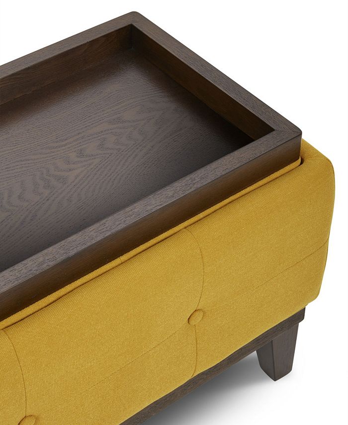 Kuka Home Kuka Ottoman with Storage Macy's