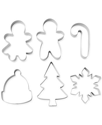 Martha Stewart Collection Holiday Half Sheet With Cookie Cutters ...
