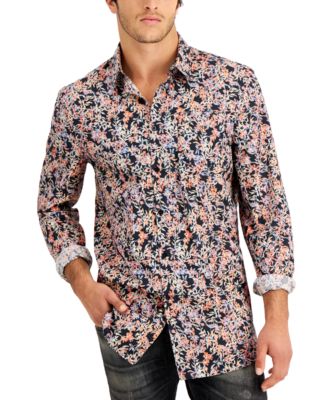 GUESS - Men's Eco Collins Floral-Print Shirt