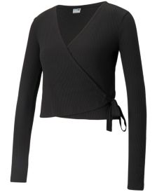 Women's Classics Ribbed Wrap Top