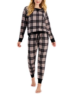 Jenni Twinning Super Soft Long Sleeve Pajama Shirt Created for Macy s Macy s