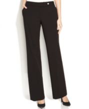 Women's Curvy Bootcut Pants, Regular, Long & Short Lengths, Created for  Macy's