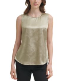 Sleeveless Jacquard Top