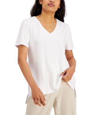 macy's v neck t shirts