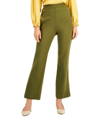 Alfani Wide-Leg Pull-On Pants, Regular & Petites Created for Macy's ...