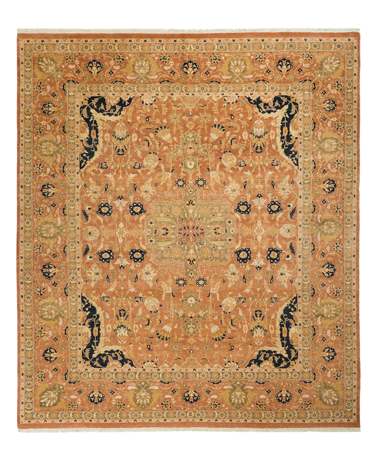 Closeout! Adorn Hand Woven Rugs Mogul M1404 8' x 9'6in Area Rug - Bronze