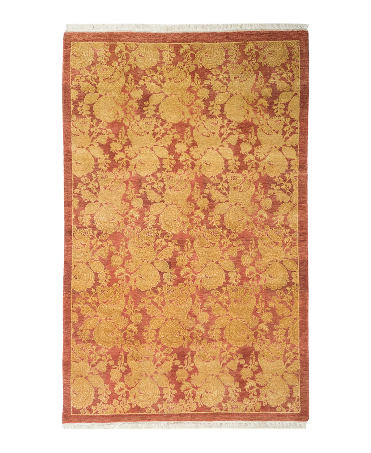 Closeout! Adorn Hand Woven Rugs Mogul M1543 3'1in x 5' Area Rug - Rose