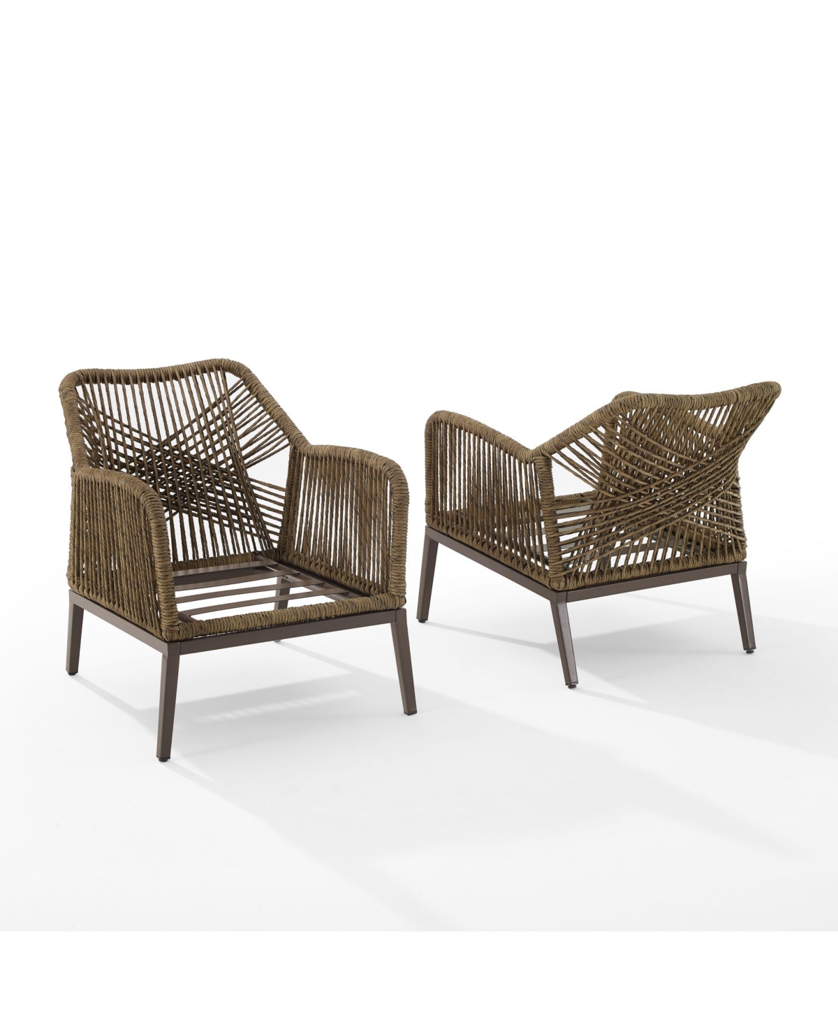 Haven Outdoor Wicker Armchair Set, 2 Piece