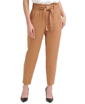 calvin klein pleated pants