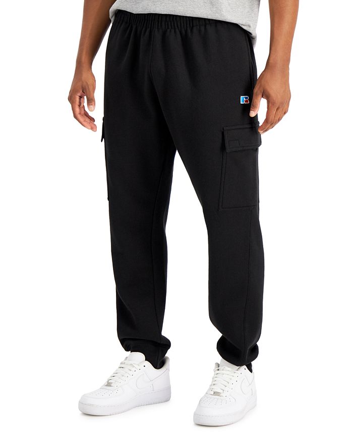 Russell Athletic Men's Cargo Fleece Jogger Pants - Macy's