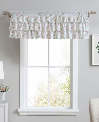 Laura Ashley CLOSEOUT! Fawna TierRuffle Valance, 50