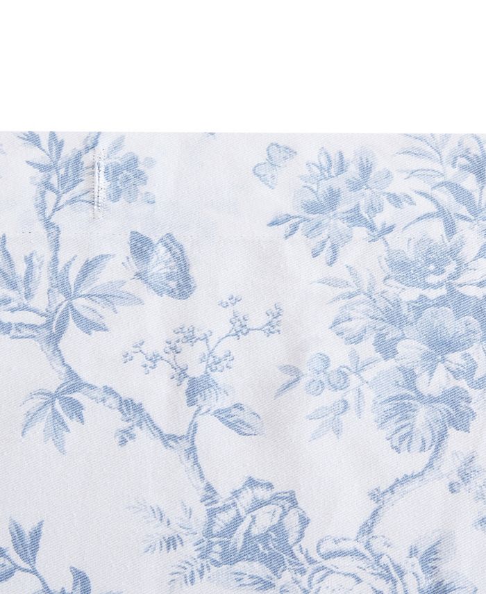 Laura Ashley Walled Garden Shower Curtain, 72" x 72" Macy's