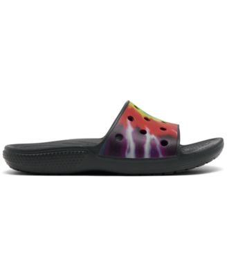 Puma Crocs Tie-Dye Graphic Classic Slide Sandals from Finish Line