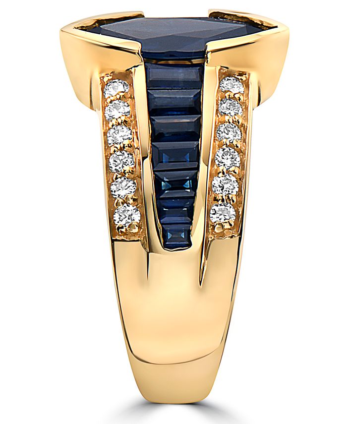 EFFY Collection - Sapphire (2-5/8 ct. t.w.) & Diamond (1/3 ct. t.w.) Ring in 14k Gold