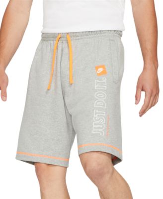 just do it fleece shorts